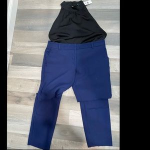 Blue Express crop slacks size 8